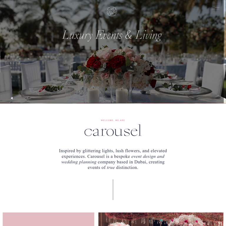 Carousel website