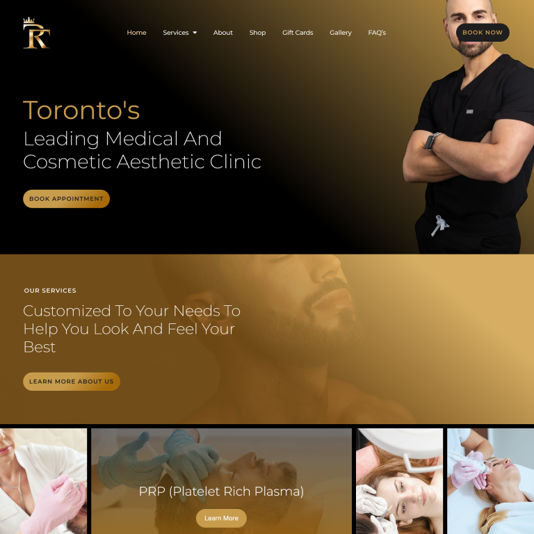 Royal Treatment Medical website
