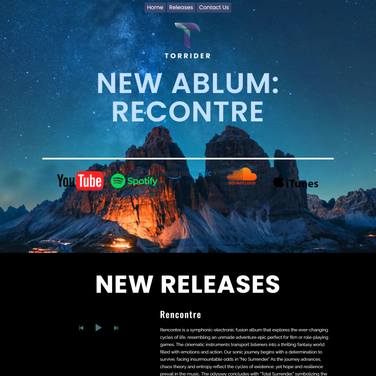 Torrider website