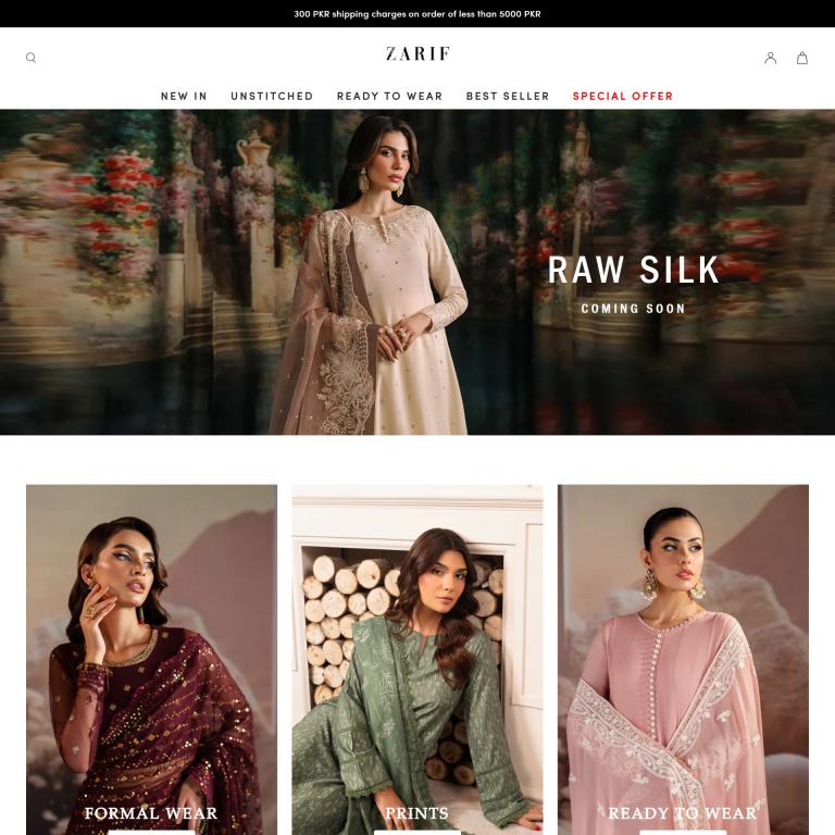 Zarif website