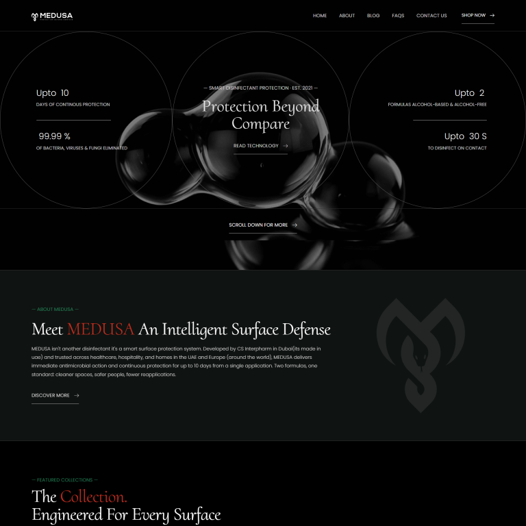 Medusa SDP website